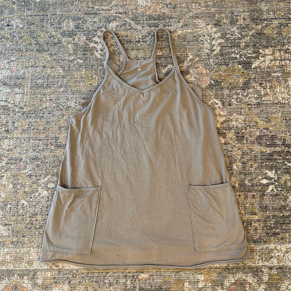 FP Movement romper w/ dress, size M, 94% Cotton, 6% Elastane